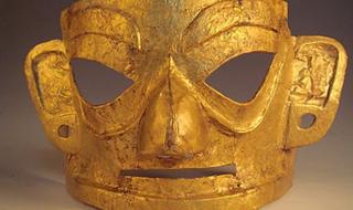 三星堆金面具的真容